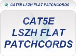 Cat5e LSZH Flat Patchcords